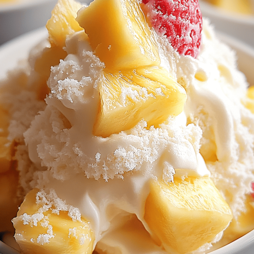 Ananas Fluff maken
