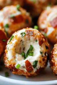 Bacon Jalapeño Cream Cheese Balls