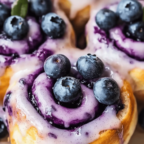 Blueberry Cinnamon Rolls Recepten