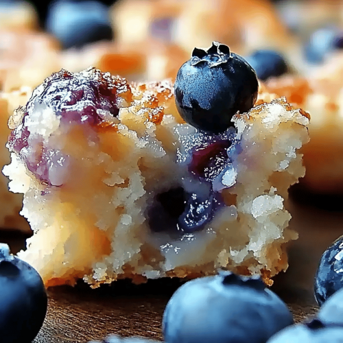 Buttermilch-Blaubeer-Frühstückskuchen