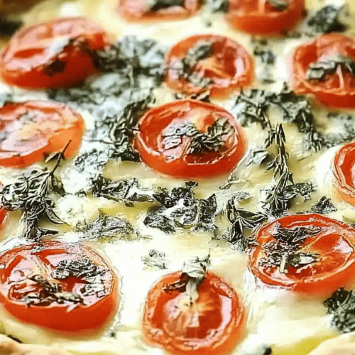 Caprese Quiche