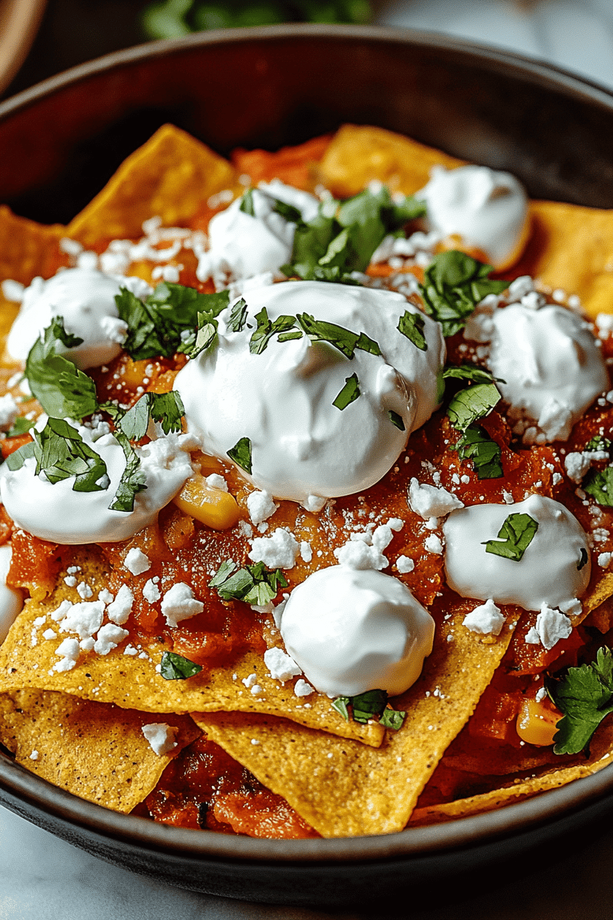 Chilaquiles Recept ingredients