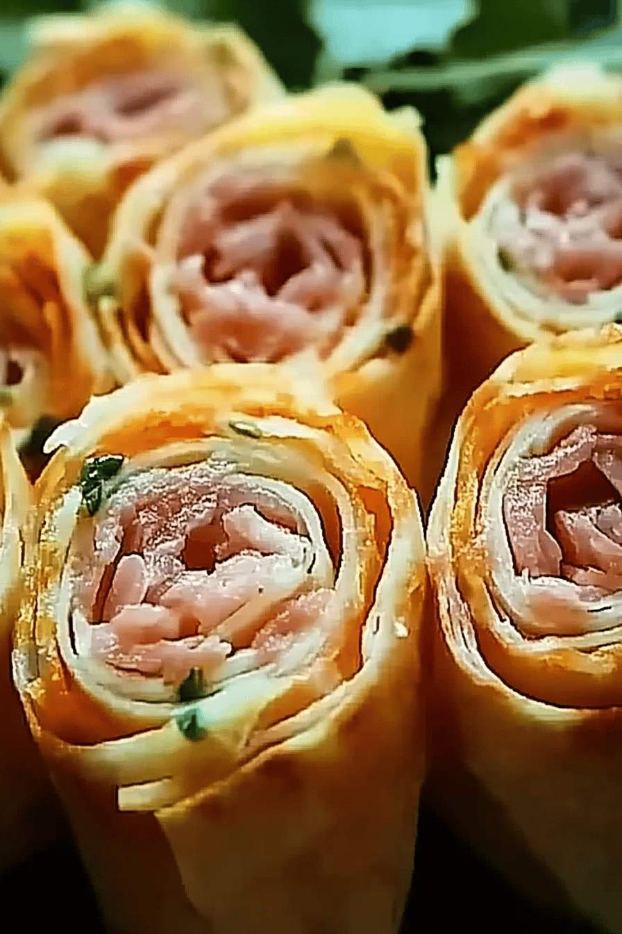 Club Pinwheels Recept Final Dish Presentation