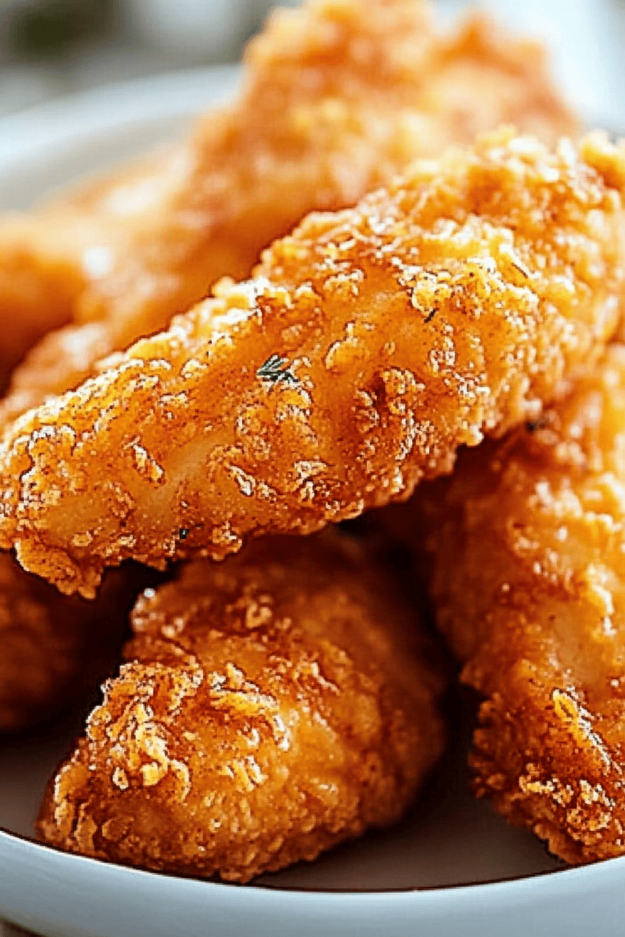 Copycat Raising Cane's Chicken Fingers Final Dish Presentation