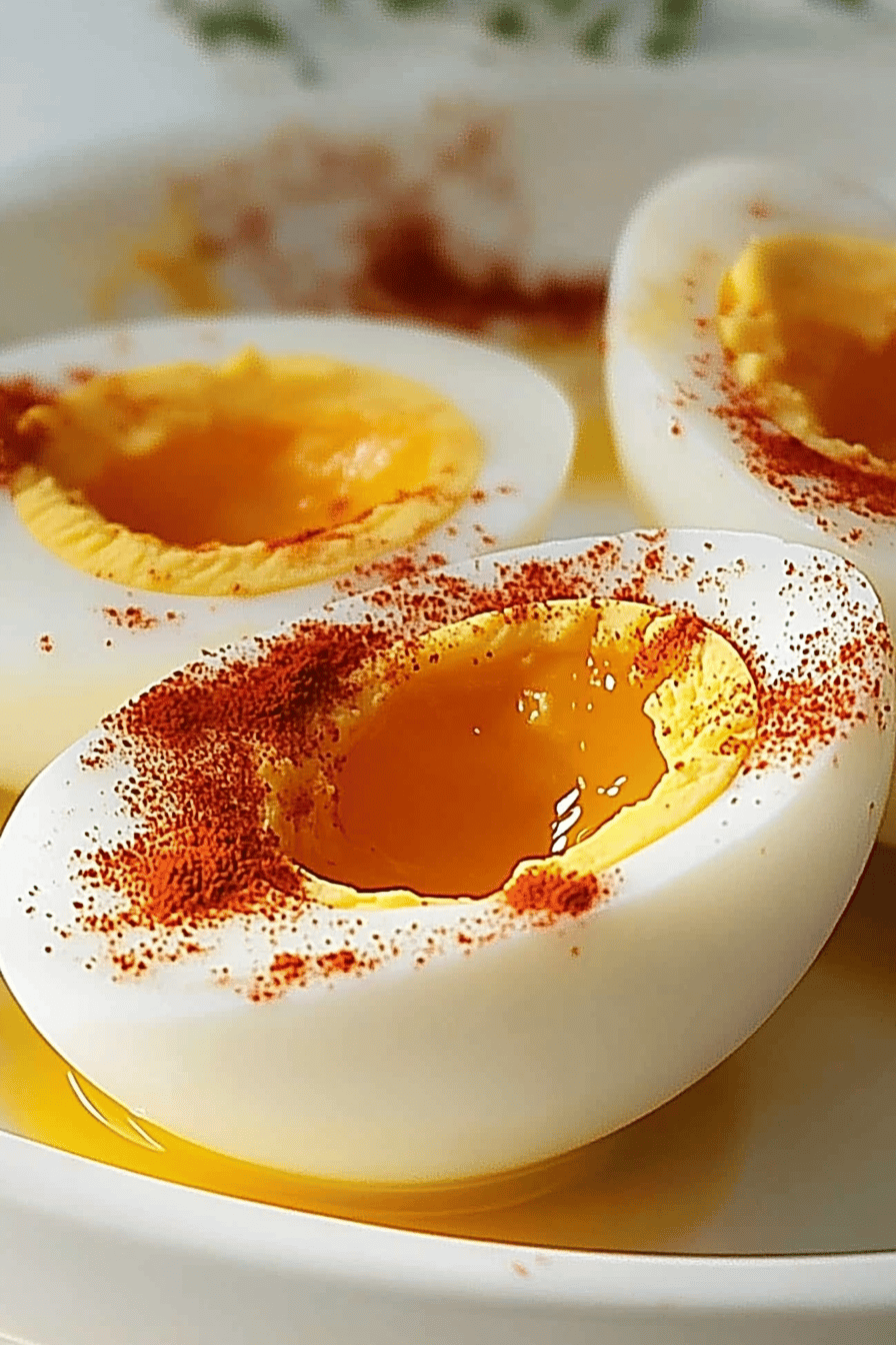 Deviled Eggs Final Dish Presentation