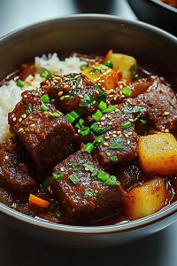 Druckkochtopf Kalbi Jjim