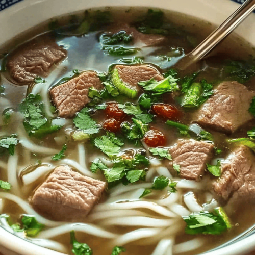 Druckkochtopf Rindfleisch Pho