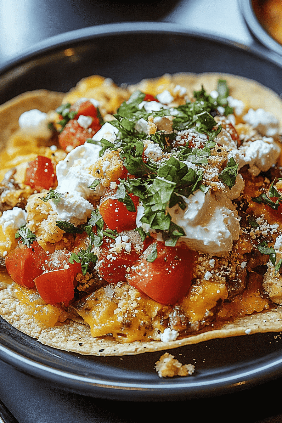 Eenvoudige Migas ingredients