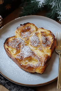 Eierlikör Croissant French Toast Auflauf