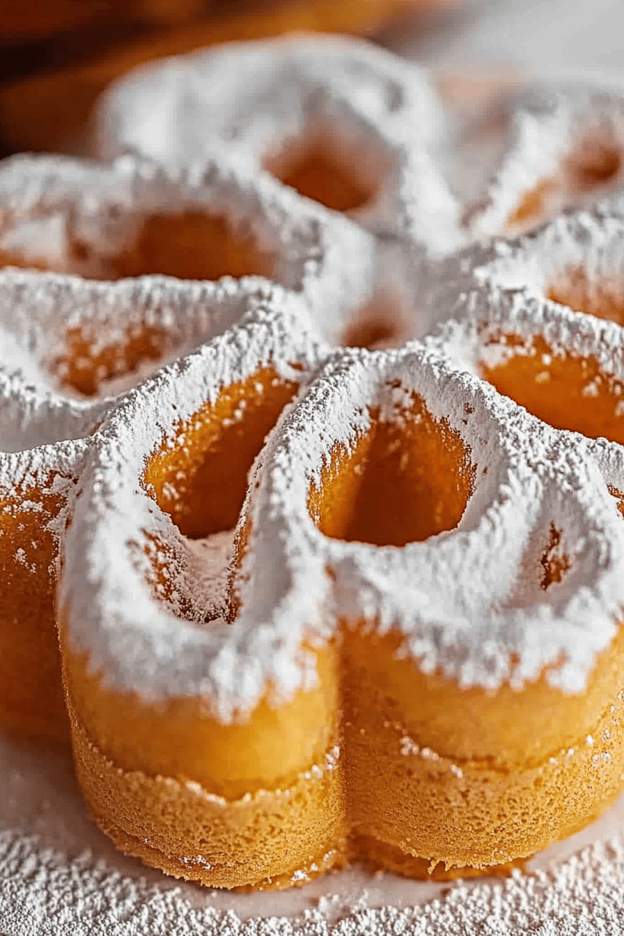 Funnel Cake Ontbijt Final Dish Presentation