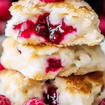 Himbeer-Mandel-Sahne Scones