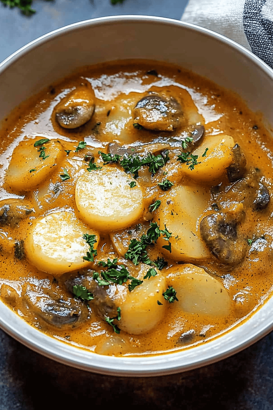 Instant Pot Paprikash Final Dish Presentation