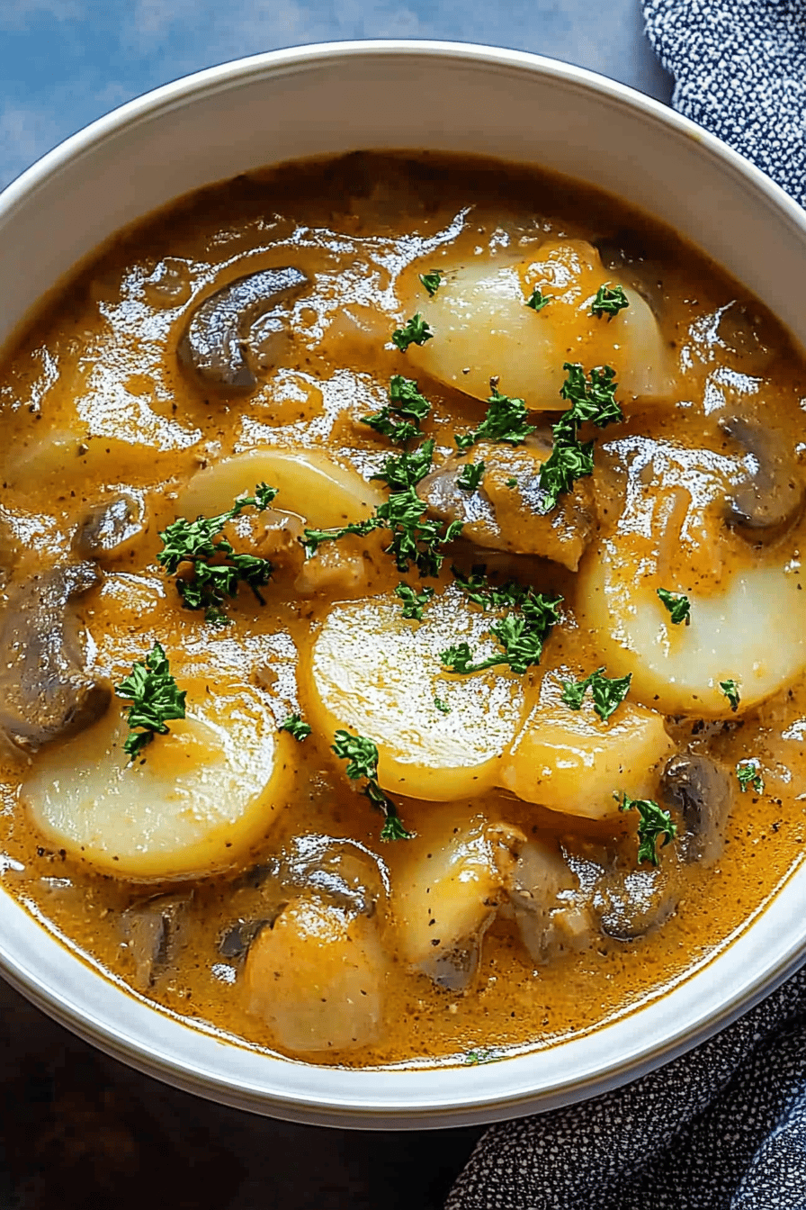 Instant Pot Paprikash ingredients