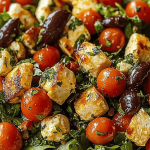 Kikkererwten Kip Salade