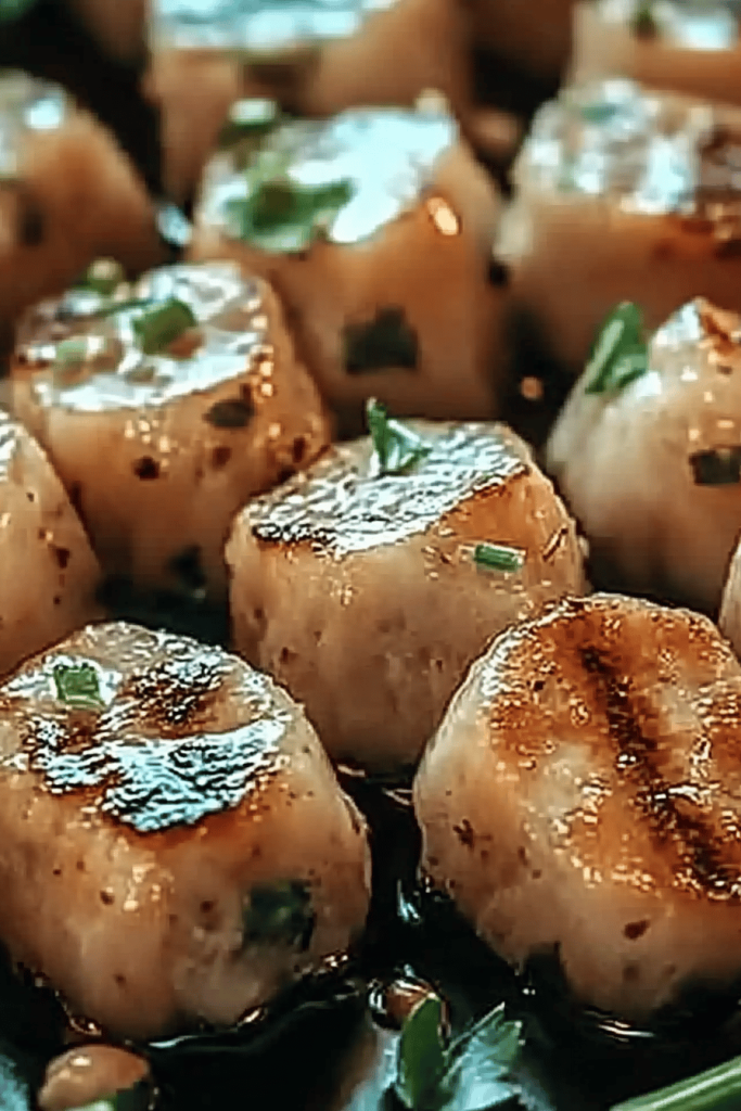 Knoblauchbutter Hähnchenbissen
