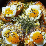 Knuspriger Reis mit Dill