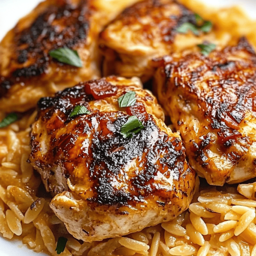 Marry Me Chicken Orzo Ovenschotel