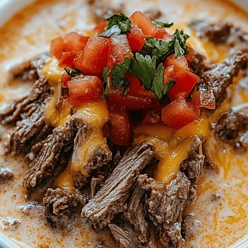 Philly Cheesesteak Queso