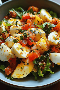 Romesco eiersalade