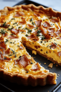 Schinken Käse Quiche