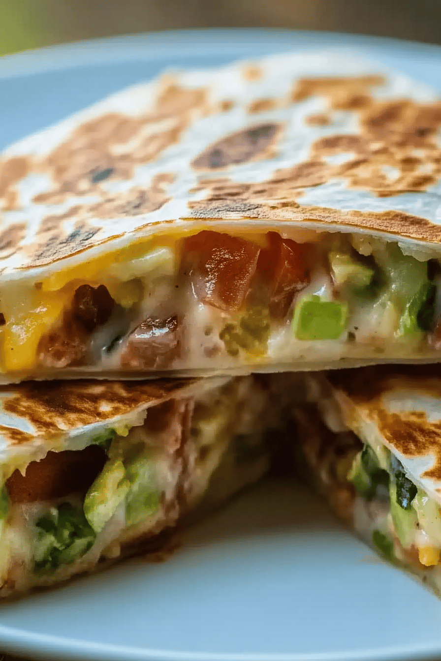 Tortilla Ontbijt Wrap Final Dish Presentation