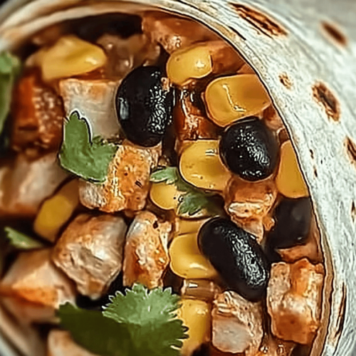 Zuidwestelijke Kip Wraps