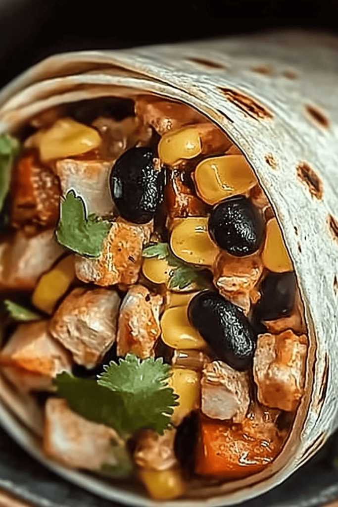Zuidwestelijke Kip Wraps