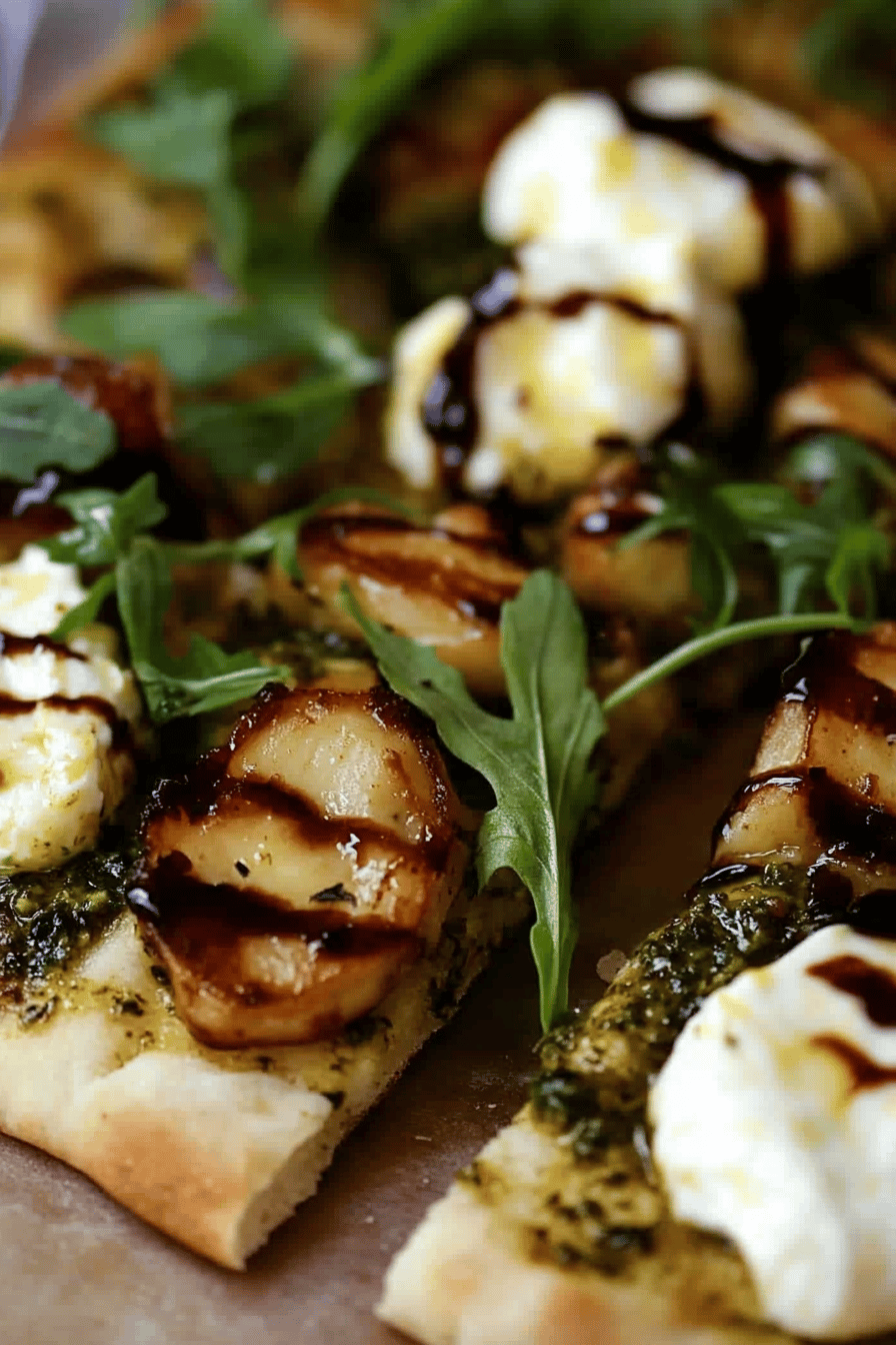 pesto kip flatbread ingredients