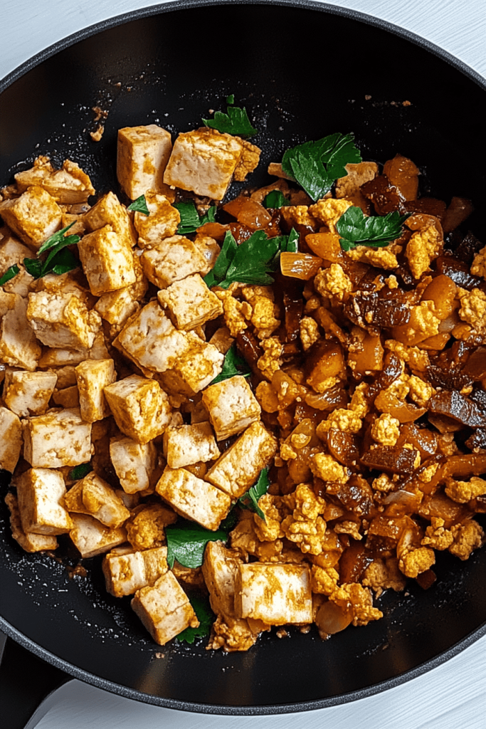 vegan tofu scramble