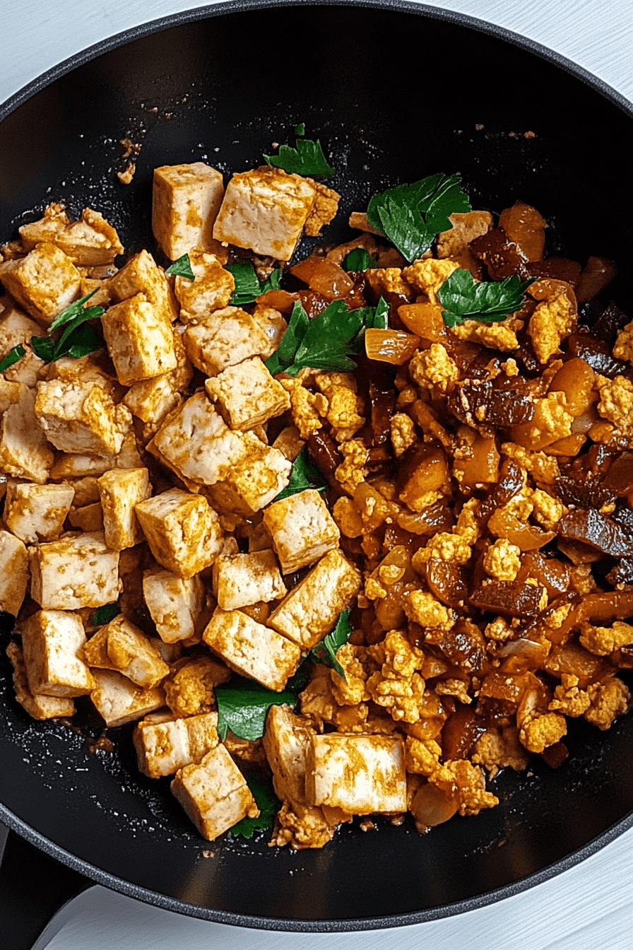 vegan tofu scramble ingredients